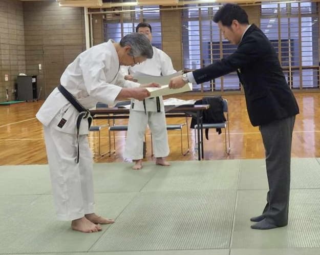 Kamohara Sensei Receives 10th Dan