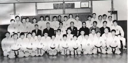 Kobe Honbu Dojo with Tani sensei